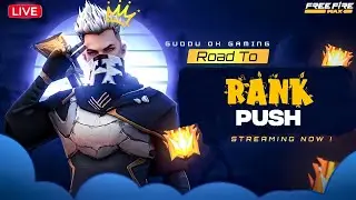 FREE FIRE LIVE RANK PUS 🔥 KANNADA TELUGU HINDI STREAMING🎯NEW BGMI CONTROL GAME PLAY WITH PUBLIC ✨