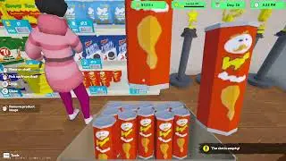 City Supermarket Simulator EP13 Keeping the store stocked🔔👍🚉❤