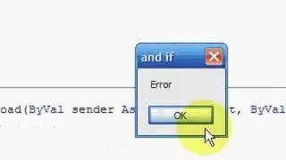 VB.net 2008 beginner tutorial Part 4