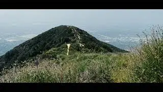 San Gabriel Mountains front range - Sierra Madre, CA #shorts #hiking