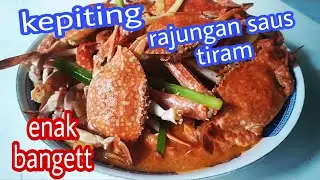 Cara masak rajungan kepiting //rajungan kepiting saus tiram