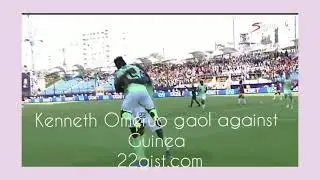 Kenneth Omeruo goal against Guinea
