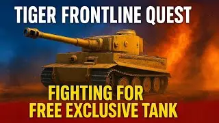 Fighting for NEW Free Tanks Tiger Frontline and T-34-85 Breakthrough!!! - WoT Blitz LIVE Stream
