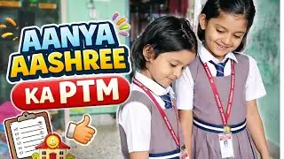 my kids first PTM😊