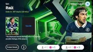 Raul Epic Box Draw || 3 Chance Deals || eFootball Mobile 2026 Gameplay 