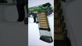 Pistol in 3D 🔫 | Smooth Animation of Firing Mechanics