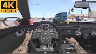 Audi RS &ndash; Ultra Realistic Driving | Truck Simulator: Ultimate | 4K Gameplay 