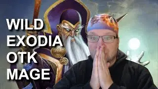 Wild Exodia OTK Mage deck guide and gameplay (Hearthstone Ashes of Outland)