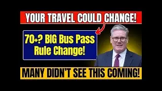 UK Pensioners 70+: What&rsquo;s Changing in Your Bus Pass This November?