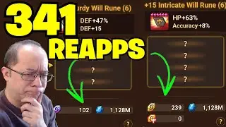 341 Reappraisal Stones gets me these QUADs... (Summoners War)