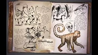 Ark Survival Evolved (Mesopithecus [Monkey] Sound Effects)