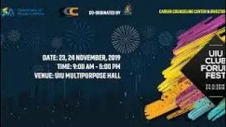 UIU CLUB FORUB FEST 2019