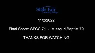 11/2 Men's Basketball State Fair vs. Missouri Baptist JV
