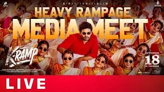 K-Ramp Heavy Rampage Media Meet Live | Kiran Abbavaraam | FilmiBeat Telugu