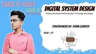 Synchronous Up- Down Counter || Digital System Design || Makaut Semester Exam