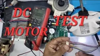 Dc inverter ac indoor outdoor Dc motor testing Dc motor ko direct kasy kry