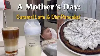 A Day in the Life of a Mom: Caramel Iced Latte, Diet Pancake, and Quick Chicken Sandwich Tutorial