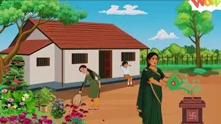 gaon ka Khushal parivar #villagstory #cartoonstory