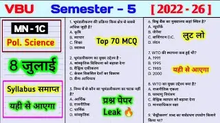 Vbu sem 5 MN 1c political science important MCQ questions. What is humiliation and its main causes