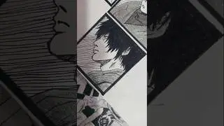 day 19 of making artwork till the paper gets full of artwork | drawing toji from jujutsu kaisen