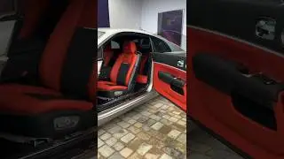 Rolls-Royce Wraith Black Badge Interior | Bold Red Luxury, Infinite Detail