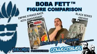 Boba Fett Comparison: 40th Anniversary/Black Series