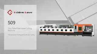 &empty;10mm to 90mm Small Tube Laser Cutting Machine with 45&deg; Bevel Cutting | Golden Laser
