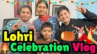 Lohri Celebration Vlog ❤️ #youtube #dailyvideo #lohri #jammu #vlog 