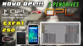 NOVO OPL!!! Suporta ExFat, ZSO, 2 Pendrives + TRADUÇÃO, Como ATUALIZAR Pelo Celular SEM ERRO! PS2