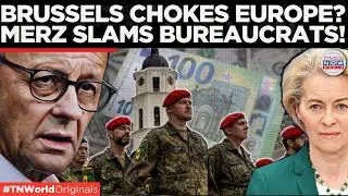 GERMANY WAR WARNING: Merz Says Europe No Longer At Peace, Attacks EU Bureaucracy! | World News