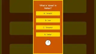 Daily italian for english Speakers: Learn new words  Each Day!