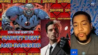 Джей рассказывает о кастинге в DC Comics на роли Харви Дента и Дарксайда.