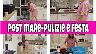 DISASTRO -PULIZIE -VITA REALE -FESTA #pulisciconme #dailyvlog