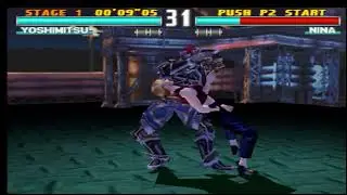 Боевые стили Нины из игры Tekken 3 Yoshimitsu | Игра Tekken 3