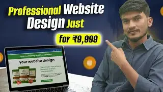 Affordable Website Design Services for Small Business | Get a Professional Website at ₹9,999