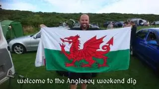 METAL DETECTING WEEKEND DIG  HOLYHEAD,ANGLESEY  JULY 2017