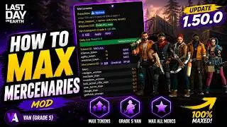 HOW TO MAX OUT MERCENARIES | NEW VITINAPK | LAST DAY ON EARTH v 1.50.0 MOD #ldoemod