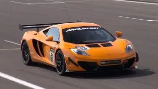 McLaren 12C GT Sprint - Acceleration Sounds + Crash!
