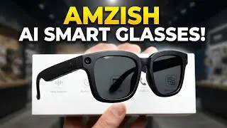 AMZISH AI Smart Video Glasses HD Camera Sunglasses with 1080P Video Meta Alternative