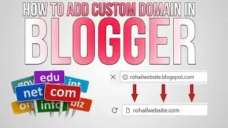 How to add Custom Domain in Blogger with GoDaddy and NameCheap | Urdu & Hindi