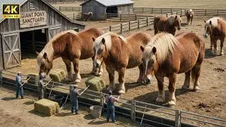 Cinematic Pony Farm ASMR &ndash; Slow Living with Mini Horses