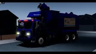 Albuquerque solid waste perterbilt 320 Amrep roblox garbage truck