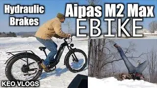 Aipas M2 Max Hydraulic Brakes Ebike