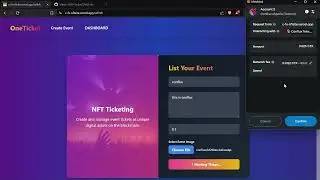 How to Build an NFT Event Ticketing Platform on Conflux | Full Stack Tutorial