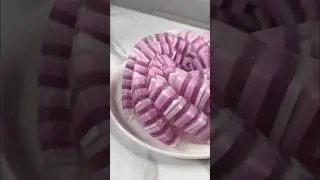 let&rsquo;s make aesthetic purple jelly 🍇🍇🍇 #asmr #dessert #sweet #jelly #jello #satisfying