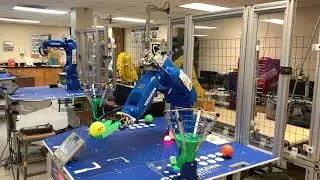 Yaskawa GP8 Ball Throwing Demo