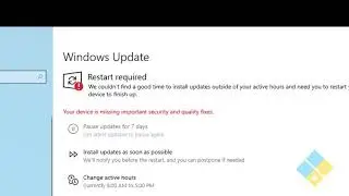 Windows 10 Defender updates related error and dot Net updates explained