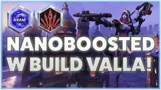 Valla Strafe - NANOBOOSTED W BUILD VALLA! - ARAM