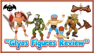 Battle Tribes wave 29 glyos figures review.