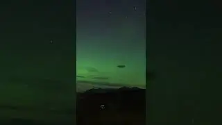 Aurora Time-lapse over Montana #montana #shorts #aurora #northernlights